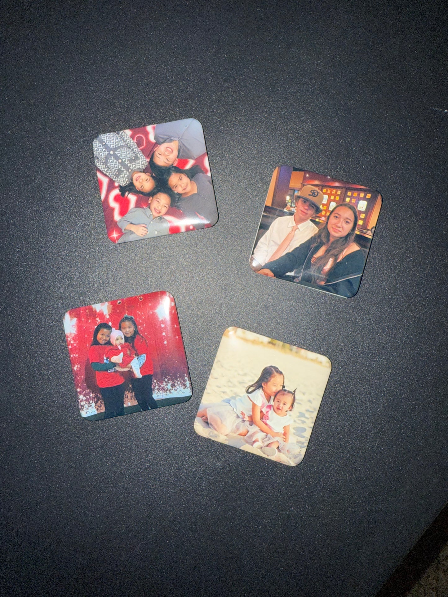 Fridge Photo Magnets 2x2 set of 3